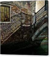 Under The Shadow Of A Venetian Bridge Canvas Print