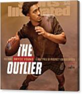 University Of Alabama Bryce Young, 2023 Sports Illustrated Nfl Draft Preview Issue Cover Canvas Print