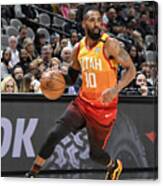 Utah Jazz V San Antonio Spurs Canvas Print