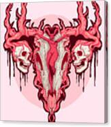 Uterus From Hell Canvas Print