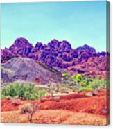 Valley Of Fire State Park, Nevada Canvas Print