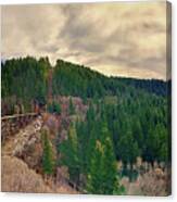 Valley Trestle Canvas Print