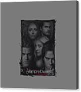 Vampire Diaries So Here We Are Canvas Print