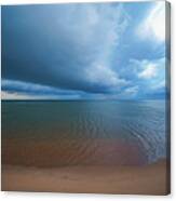 Vast And Stormy Calm Canvas Print