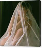 Veiled Woman 2 Canvas Print