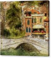Venice City Of Bridges Canvas Print