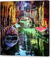 Venice Italy Canal Canvas Print