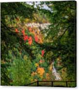 Vibrant Early Fall At Letchworth State Park Canvas Print