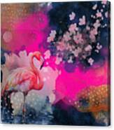 Vibrant Flamingo Canvas Print