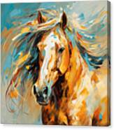 Vibrant Horse Series Canvas Print