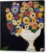 Vibrant Vase Canvas Print