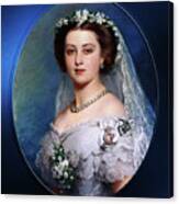 Victoria, Princess Royal By Frank Reynolds Classical Art Reproduction Canvas Print