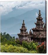 View From The Gedong Songo Temple Complex Canvas Print