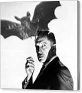 Vincent Price In The Bat -1959-, Directed By Crane Wilbur. Canvas Print