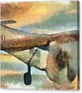 Vintage Airliner Canvas Print