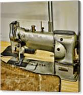 Vintage Leather Sewing Machine by Paul Ward