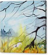 Walking Back Into Southwell Canvas Print