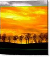 Warm Days And Cool Nights Canvas Print