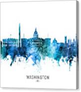 Washington Dc Skyline #80 Canvas Print