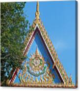 Wat Bung Temple Gate Dthnr0221 Canvas Print