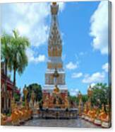 Wat Phra That Phanom Phra Chedi And Buddha Images Dthnp0007 Canvas Print