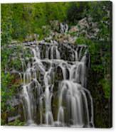 Water Fall In Mount Rainier National Park Canvas Print