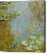 Water Lilies - Color The Abstraction Of Light -2 - Canvas Print