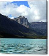 Waterfowl Lake Turquoise Water Canvas Print