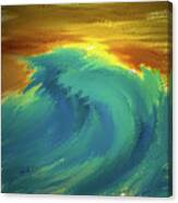 Wave #k3 Canvas Print