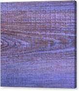 Weathered Board In Blue Canvas Print