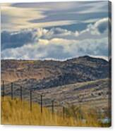 Western Landscape Usa Wyoming Canvas Print