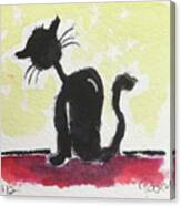 Whimsy Kitty 12 Canvas Print