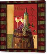 White Wine Canvas Print