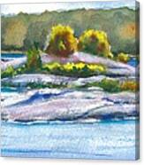 Whitemouth River Falls Canvas Print