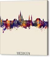 Wiesbaden Germany Skyline #65 Canvas Print