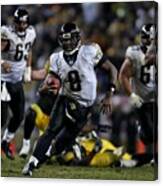 Wild Card Game: Jacksonville Jaguars V Pittsburgh Steelers Canvas Print