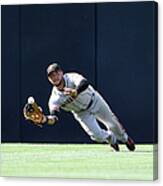 Will Venable And Gregor Blanco Canvas Print