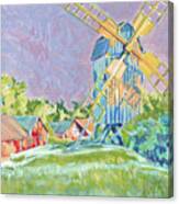 Windmill Lopperstad Canvas Print