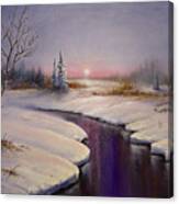 Winter Stillness Canvas Print