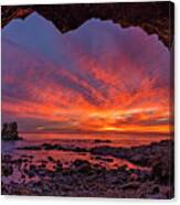 Winter Sunsets In So Cal Canvas Print