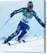 Wintersport/ski Alpin: Weltcup 03/04 Canvas Print