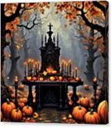 Witches Alter Canvas Print