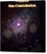Wombed Man Constellation Canvas Print