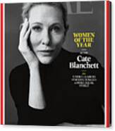 Women Of The Year 2023 - Cate Blanchett Canvas Print