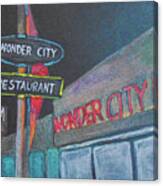 Wonder City Across For Kwem Canvas Print