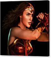 Wonder Woman In Justice League Canvas Print
