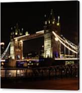 Tower Bridge With Led Lighting Canvas Print