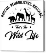 World Wildlife Day Animal Rescue Wildlife Conservation Canvas Print