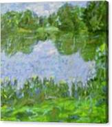 Wyman Park Pond Canvas Print