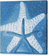 X-ray Starfish Canvas Print